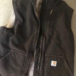 Carhartt brown vest